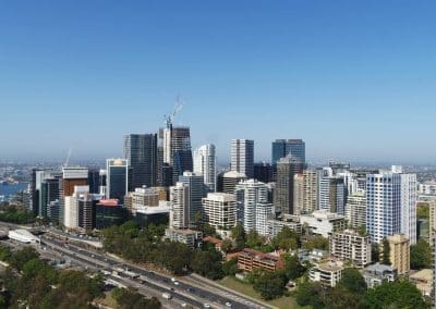 Aerial Photography Sydney Skyline
